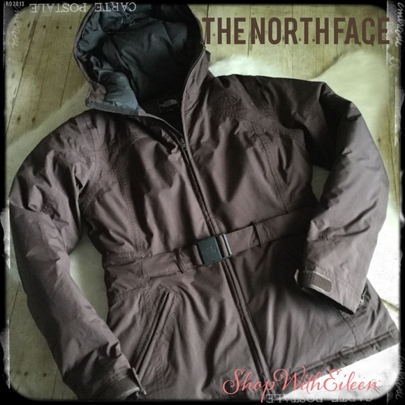 The North Face Jackets & Blazers - The North Face Brown Goose Down Hooded Jacket